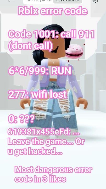 roblox error codes that are dangerous