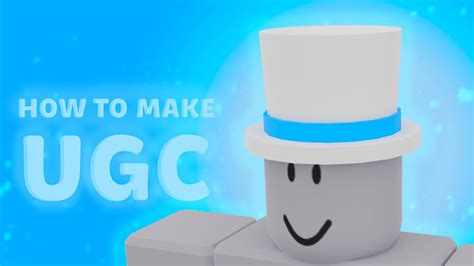 roblox how to make a hat ugc