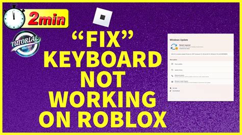 roblox keyboard not working