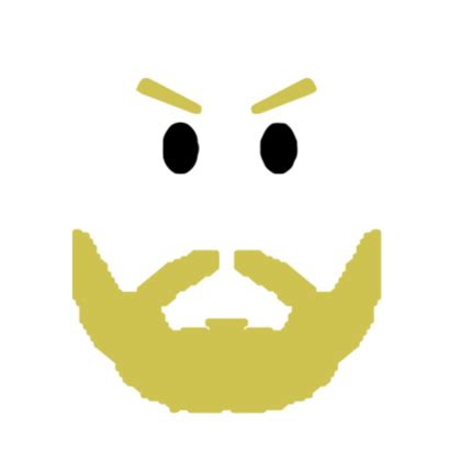 roblox man face beard