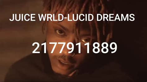 roblox music id juice world lucid dreams