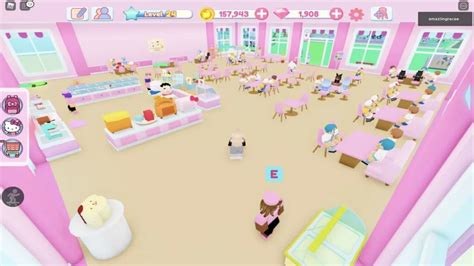 roblox my hello kitty cafe game