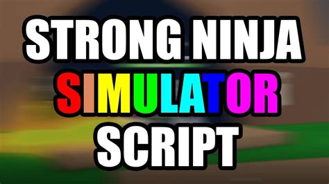roblox ninja simulator script