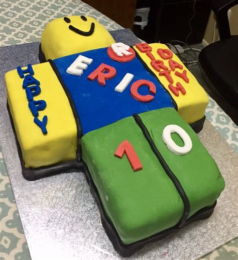 roblox noob cake