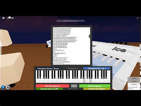 roblox piano sheets
