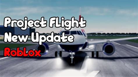 roblox project flight update