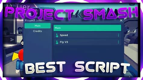 roblox project smash script