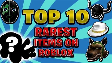 roblox rarest item