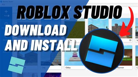 roblox studio install