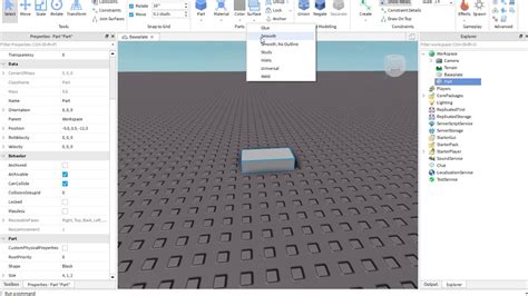 roblox studio surface appearance