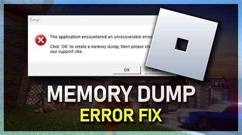 roblox support site memory dump