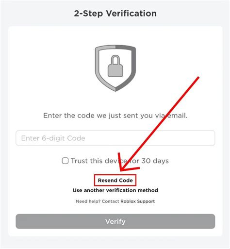 roblox wont send verification code