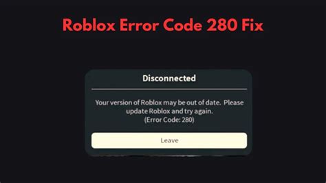 (2023) Fix Roblox Error Code 280 Stealthy Gaming