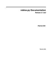 roblox.py — roblox.py 0.1.8a2 documentation