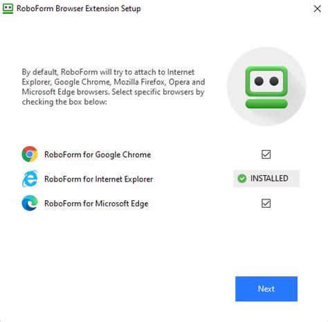 roboform chrome plugin