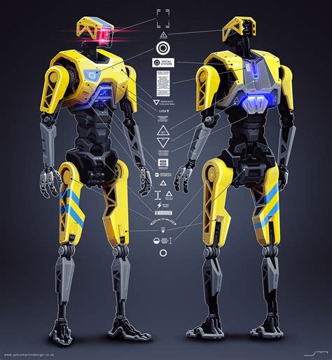 Robot Concept Art Reference