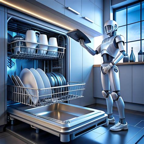 robot dish washer