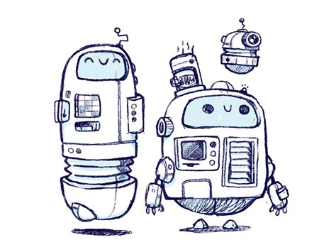 Robot Drawing Inspo