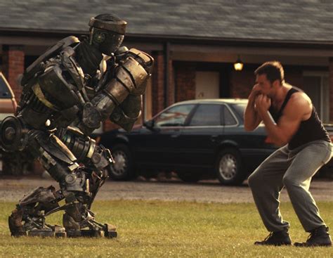 robot fight movie with hugh jackman
