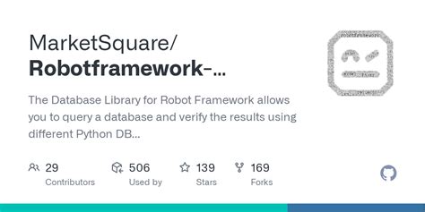 robot framework database library