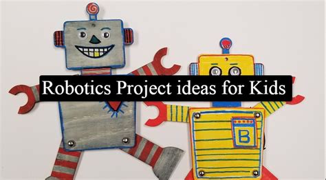 robot ideas for school project drawing