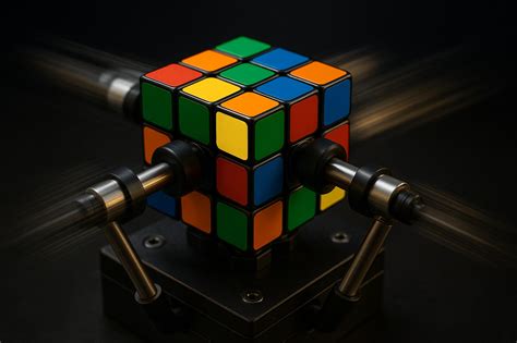 Robot Jones Rubik's Cube