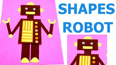Robot Using Geometric Shapes