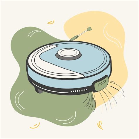 Robot Vacuum Cleaner Animation