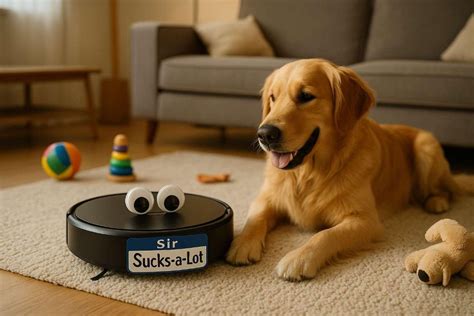 Robot Vacuum Funny Video