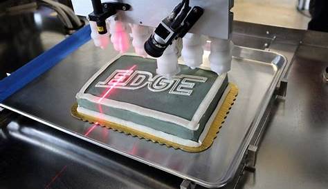Robotic Cake Decorating Machine Slicing Ultrasonic Cutting