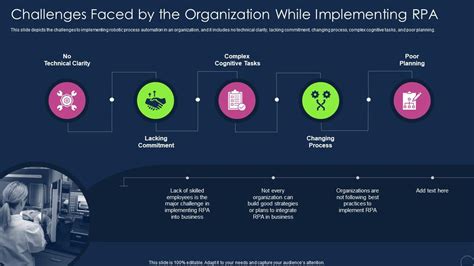 robotic process automation challenges