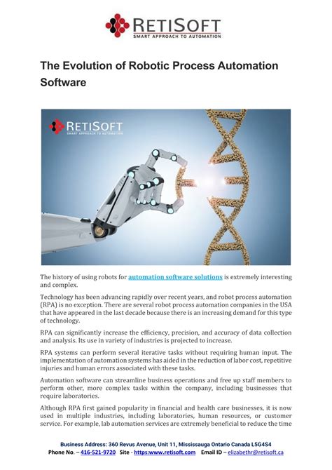 robotic process automation evolution