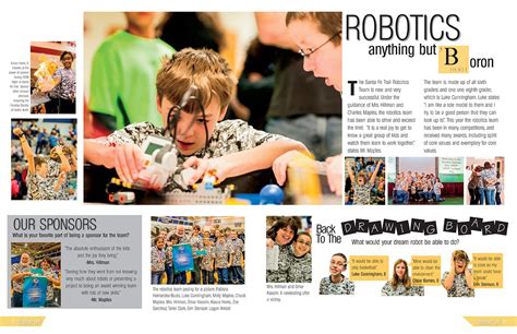 Robotics Yearbook Page
