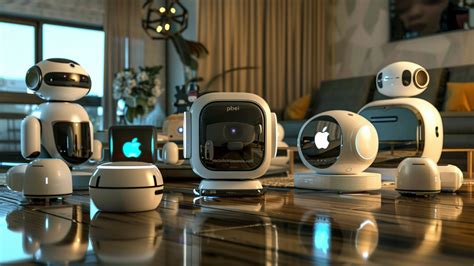 Robots In Apple Store