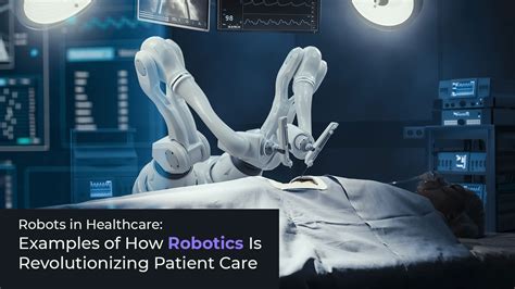 Robots In Healthcare Examples