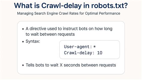 Robots.txt Crawl-Delay Example