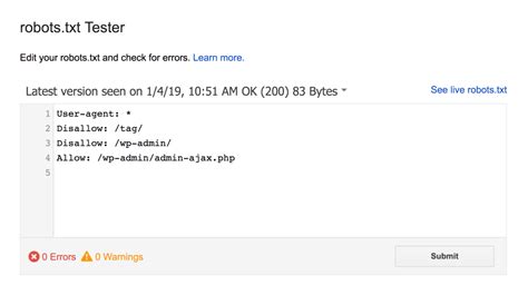 Robots.txt Vulnerability Example