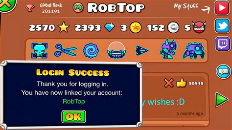 account disabled Geometry Dash Forum
