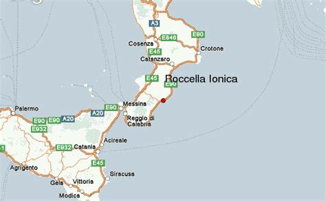 roccella ionica mappa