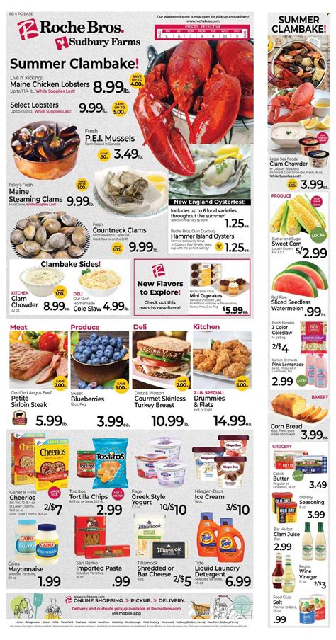roche bros flyer