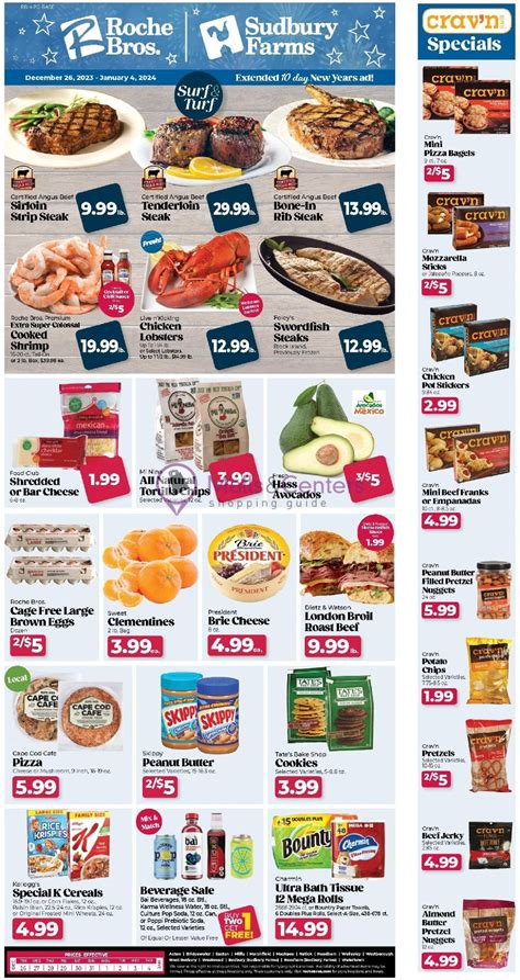 roche bros flyer next week