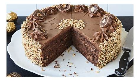 Sallys Blog - Rocher-Torte (26 cm) | Rocher torte, Kuchen und torten