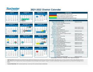 Rochester Mn Public Schools Calendar