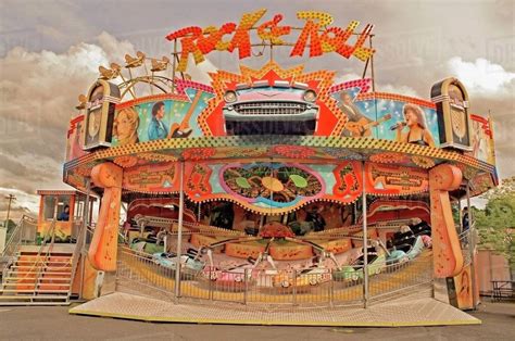 Rock & Roll Ride At Oaks Amusement Park Stock Photo Dissolve