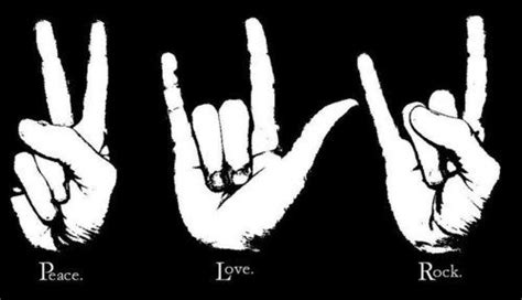Rock N Roll Hand Sign, Rock And Roll Hand Sign Sign Of The Stock Vector