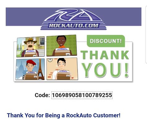 Rock Auto Discount Code for GVAT Patrons Greenwood Valley Action Tracks
