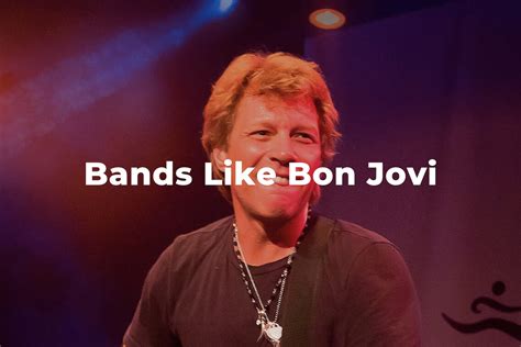 rock bands similar to bon jovi