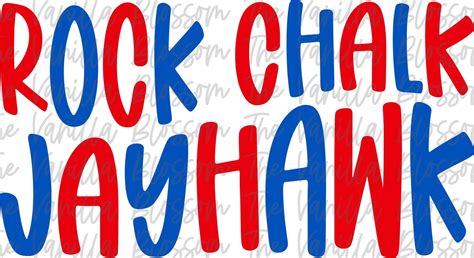 Rock Chalk Jayhawk Logo
