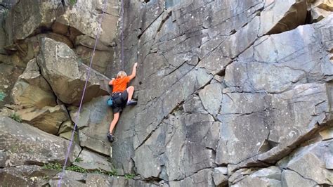 Rock Climbing Fall Video