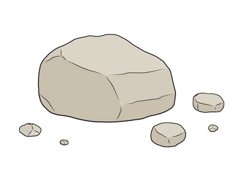 Rock Drawing Easy